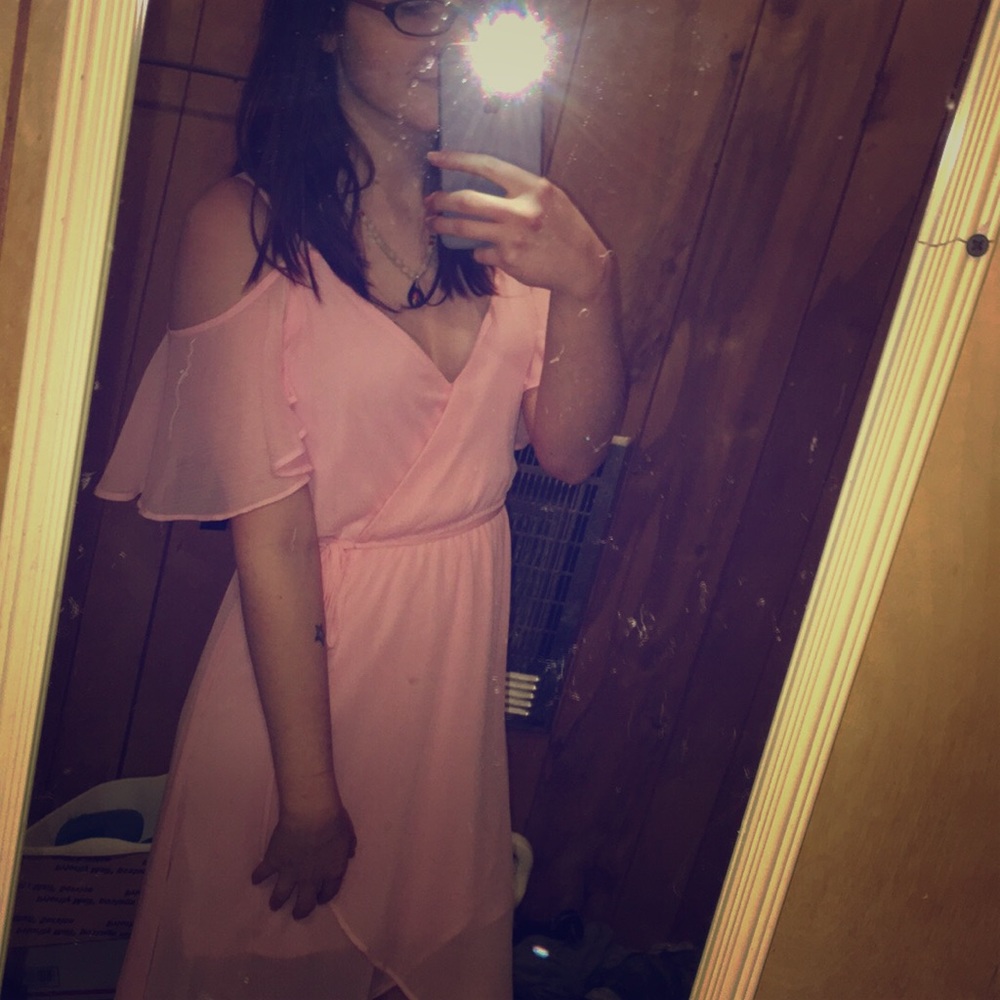 Light pink dress
